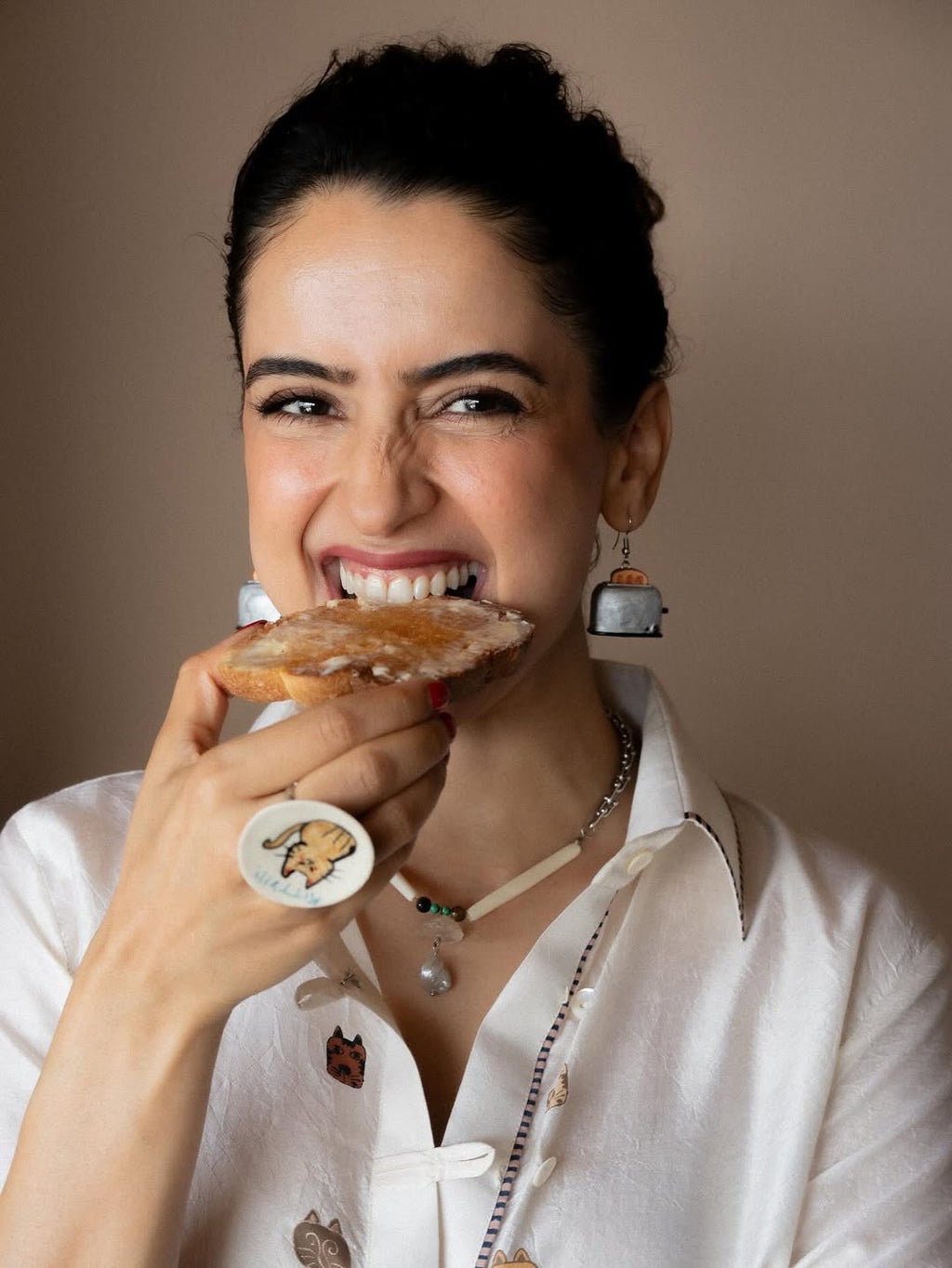 Sanya Malhorta's toaster look